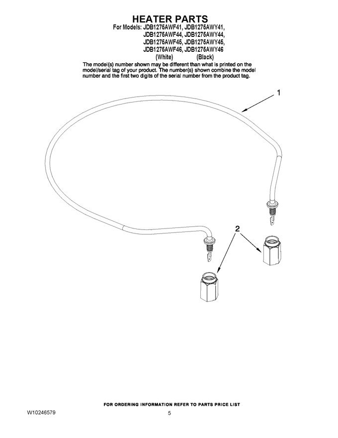 Diagram for JDB1275AWY41