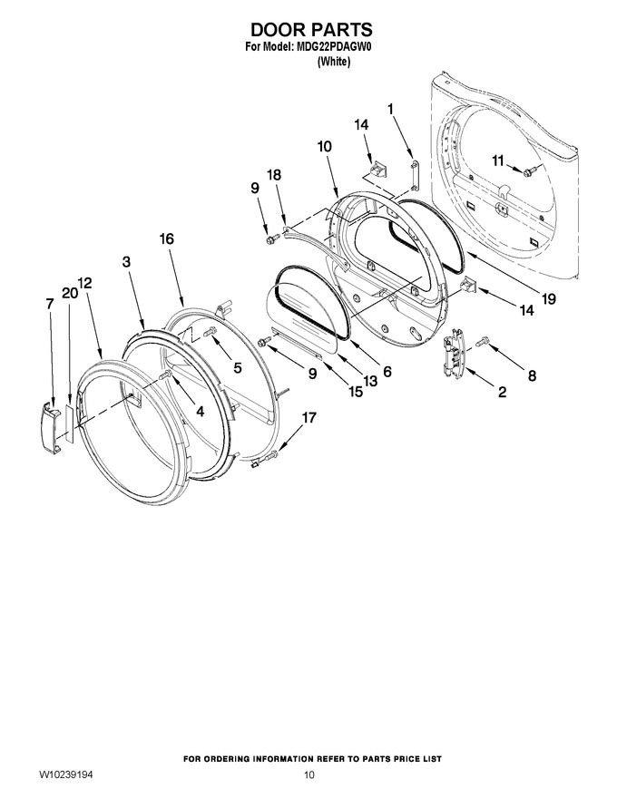 Diagram for MDG22PDAGW0