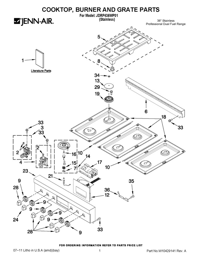 Diagram for JDRP436WP01