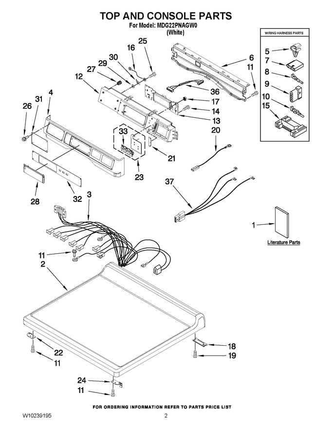 Diagram for MDG22PNAGW0