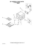 Diagram for 09 - 30`` Internal Oven Parts