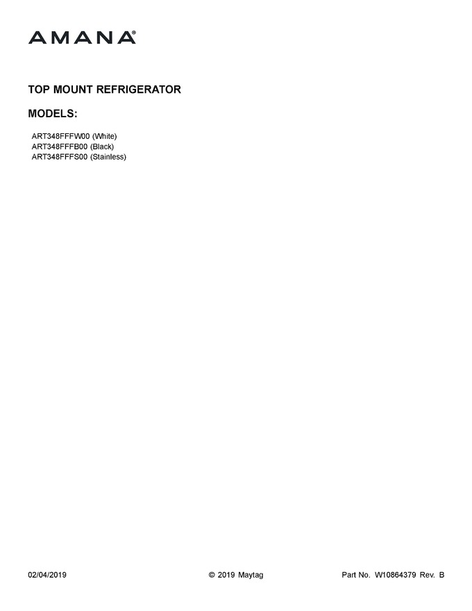 Diagram for ART348FFFB00