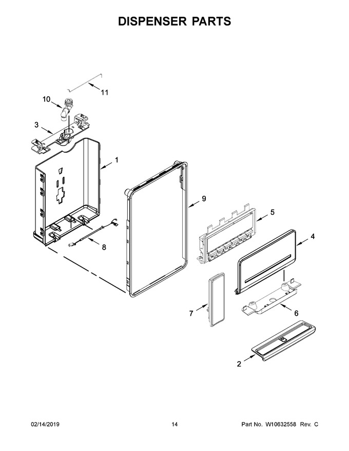 Diagram for MFW2055YEW01