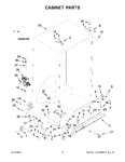 Diagram for 02 - Cabinet Parts