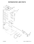 Diagram for 03 - Refrigerator Liner Parts