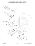 Diagram for 03 - Refrigerator Liner Parts