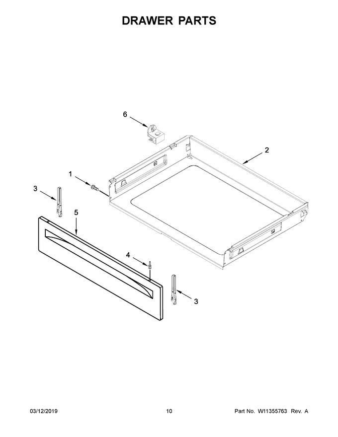 Diagram for YACR4503SFW3