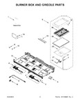 Diagram for 02 - Burner Box And Griddle Parts
