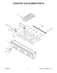Diagram for 03 - Cooktop And Burner Parts