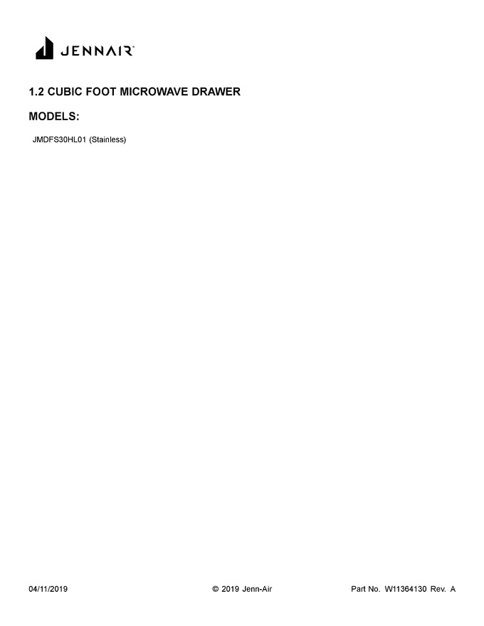 Diagram for JMDFS30HL01