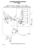 Diagram for 04 - W10096909 Burner Assembly