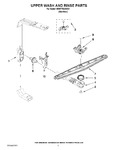 Diagram for 07 - Upper Wash And Rinse Parts