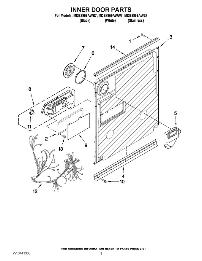 Diagram for MDB8959AWB7