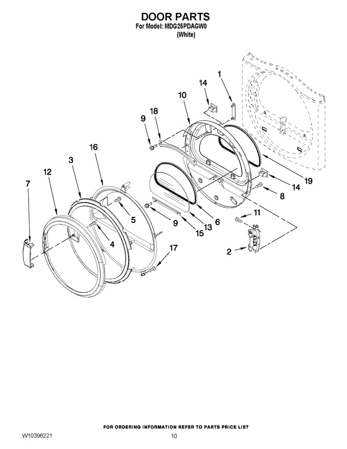 Diagram for MDG25PDAGW0