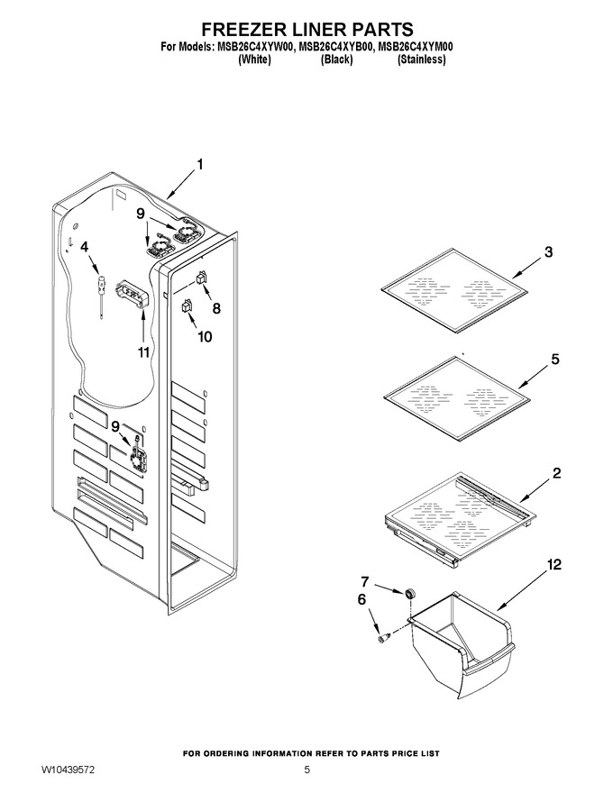 Diagram for MSB26C4XYW00