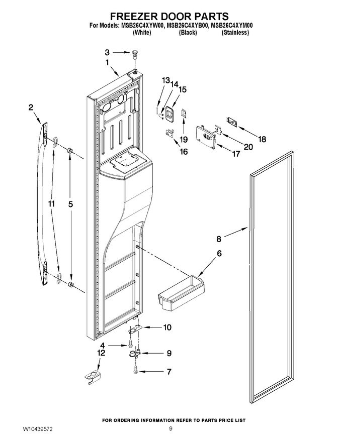 Diagram for MSB26C4XYW00