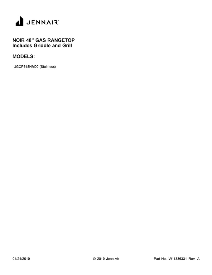 Diagram for JGCP748HM00