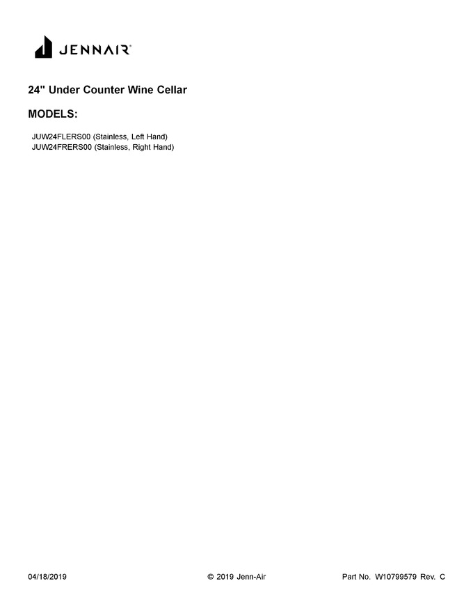 Diagram for JUW24FLERS00