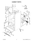 Diagram for 02 - Cabinet Parts