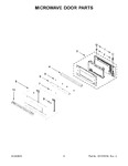 Diagram for 04 - Microwave Door Parts