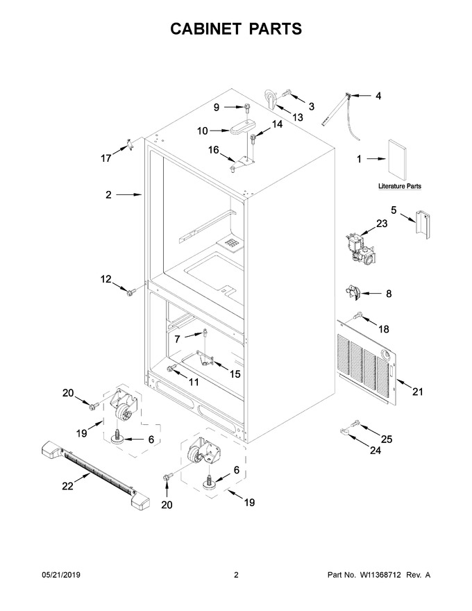 Diagram for MBF2258FEZ03