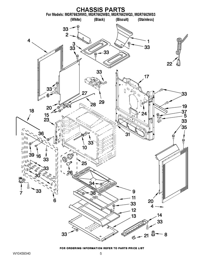 Diagram for MGR7662WB3