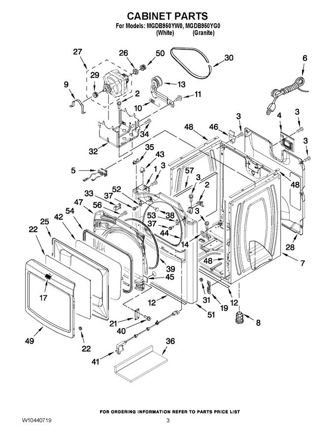 Diagram for MGDB950YW0