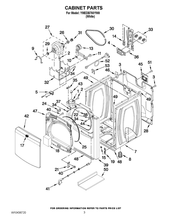 Diagram for YMEDB750YW0