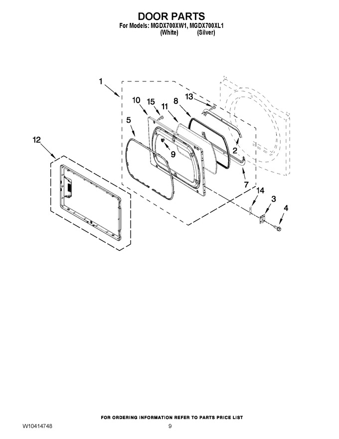 Diagram for MGDX700XL1