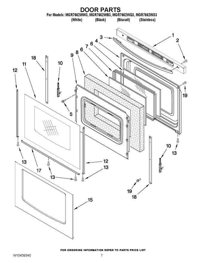 Diagram for MGR7662WB3