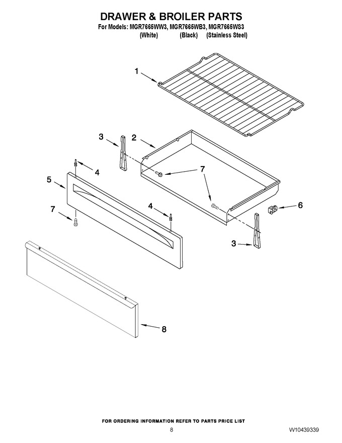 Diagram for MGR7665WS3