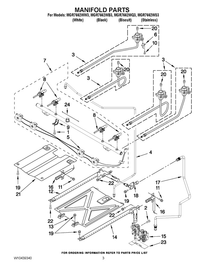 Diagram for MGR7662WB3
