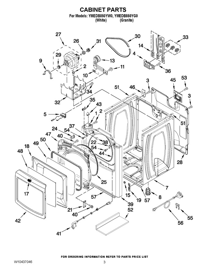 Diagram for YMEDB850YW0