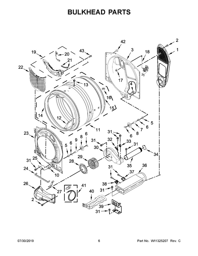 Diagram for YMED6630HW0