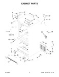 Diagram for 02 - Cabinet Parts