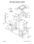 Diagram for 02 - Top And Cabinet Parts
