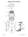Diagram for 04 - Basket And Tub Parts