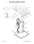 Diagram for 02 - Top And Console Parts