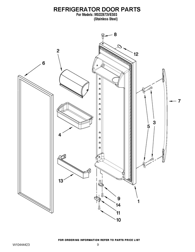 Diagram for MSD2573VES03