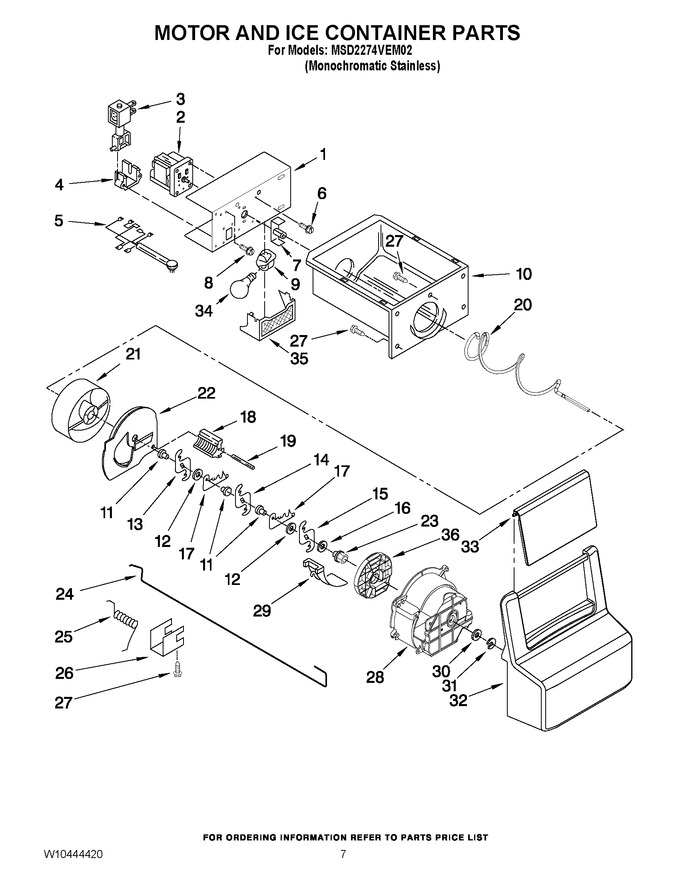 Diagram for MSD2274VEM02