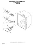 Diagram for 03 - Refrigerator Liner Parts
