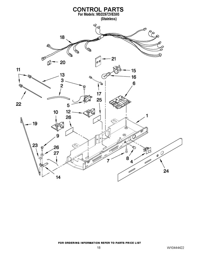 Diagram for MSD2572VES03