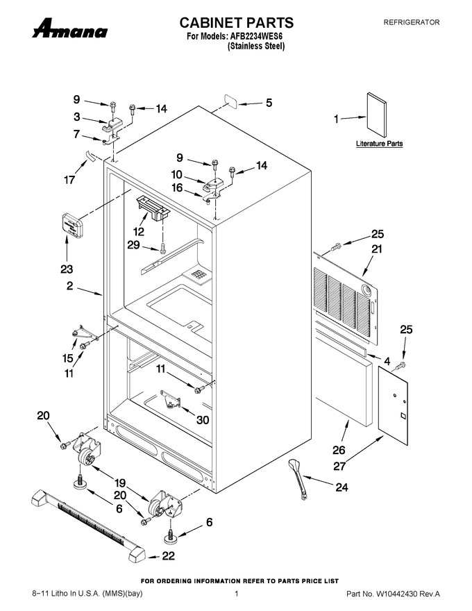Diagram for AFB2234WES6