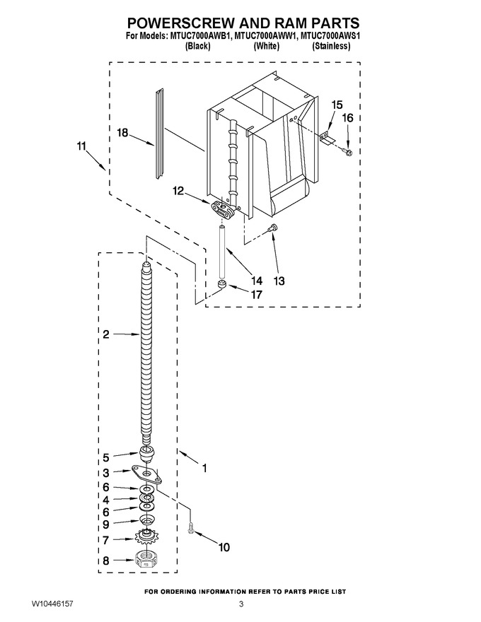 Diagram for MTUC7000AWS1