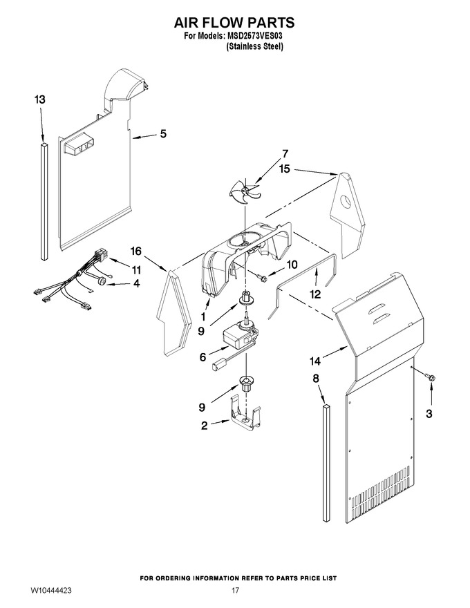 Diagram for MSD2573VES03
