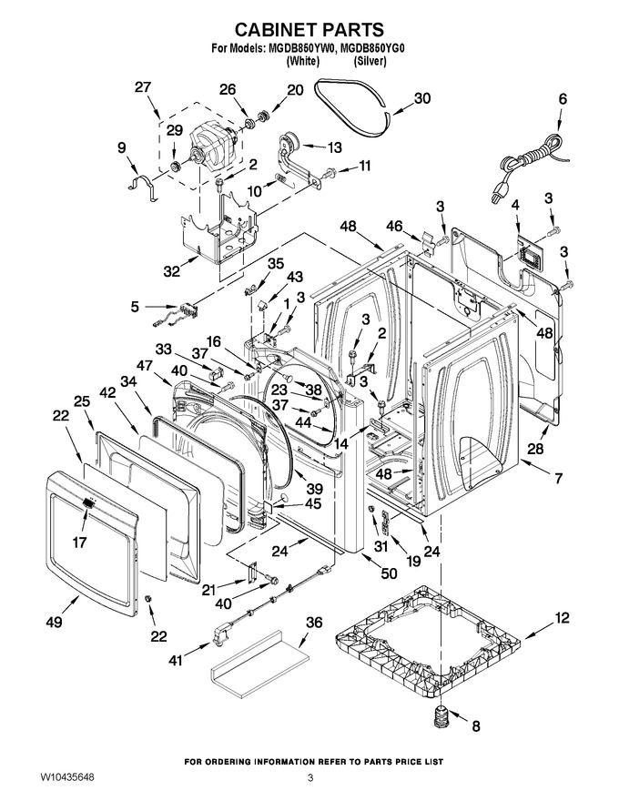 Diagram for MGDB850YG0