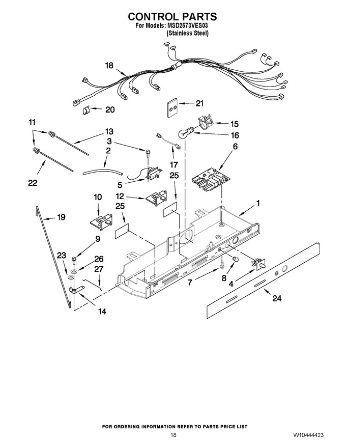 Diagram for MSD2573VES03
