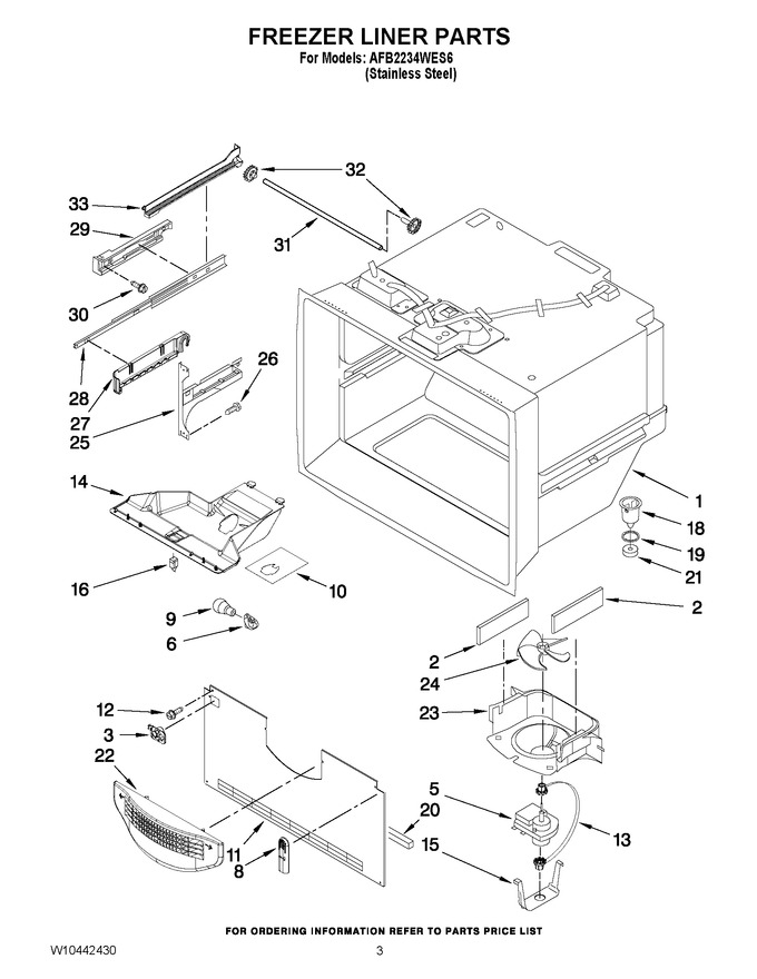 Diagram for AFB2234WES6