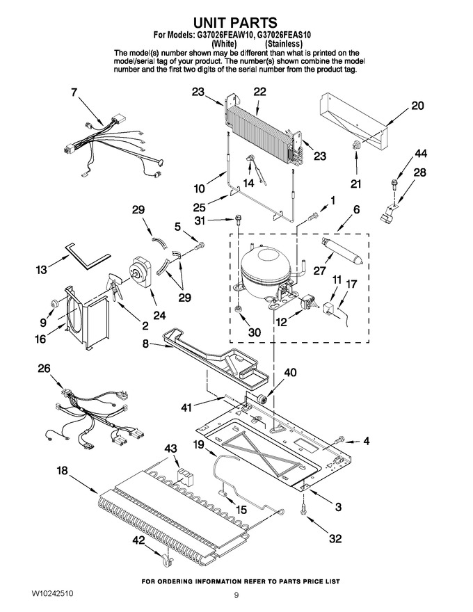 Diagram for G37026FEAW10