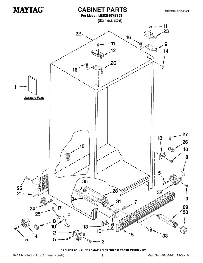 Diagram for MSD2550VES03